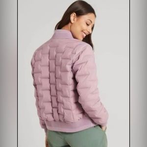 federate women's stretch down bomber jacket